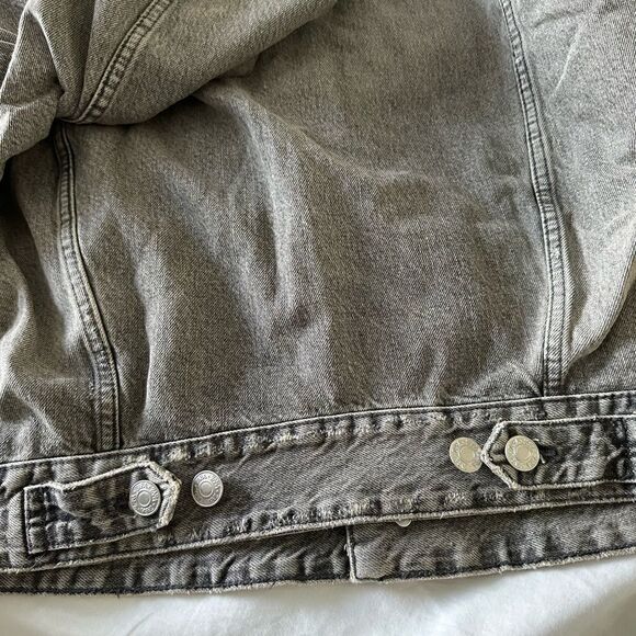 NWT Zara OVERSIZED MULTI-POSITIONAL JACKETSize M-L - Picture 10 of 12